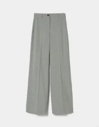 Wide-Leg-Hose mit Gürtelschlaufen